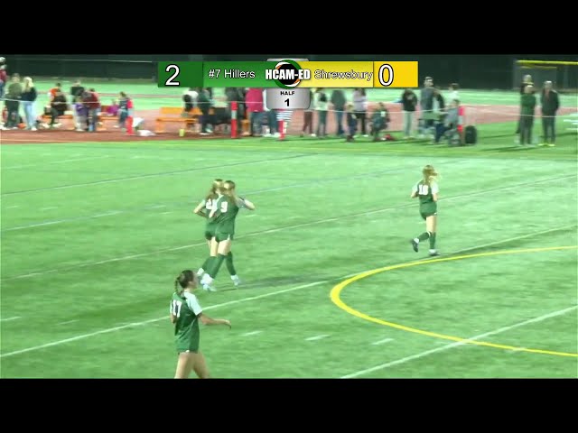 Hiller Varsity Girls Soccer Playoffs vs Shrewsbury: November 4, 2024