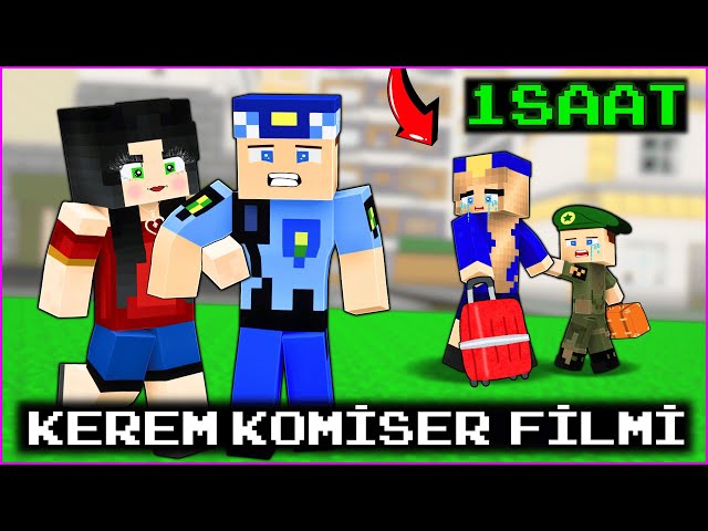 MİNECRAFT KEREM KOMİSER FİLMİ 😱 - (1 Saat)