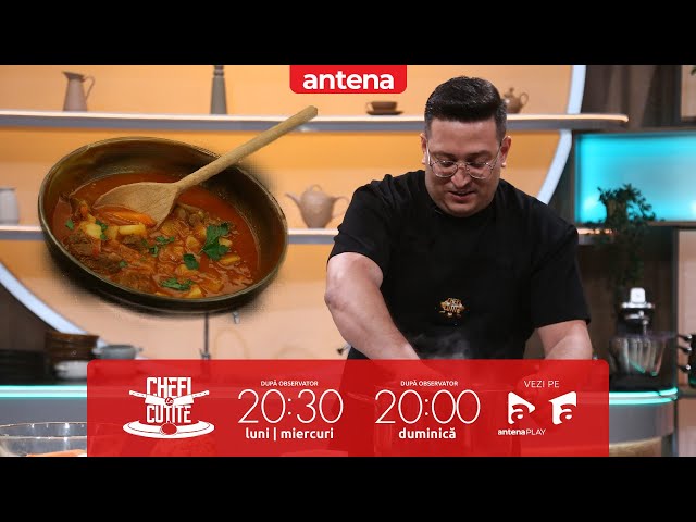 😮 Unchiul lui Jador, Iulian Dumitrache, apare la Chefi la cuțite! Ce a pregătit? 🍴