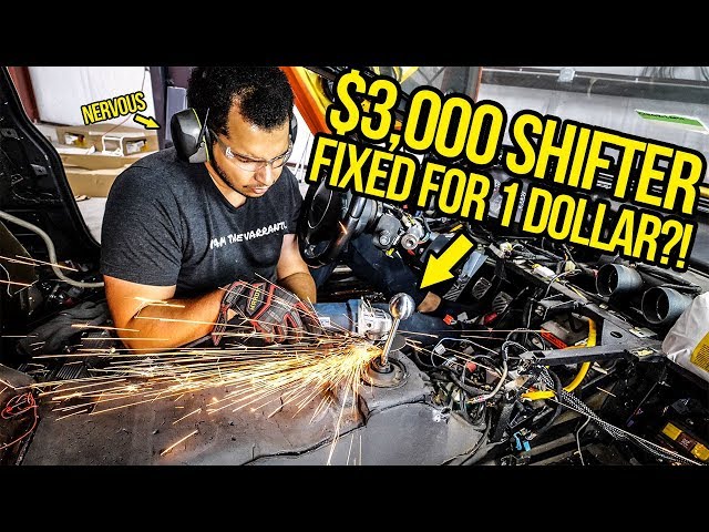 I Fixed My Fast & Furious Lamborghini's Broken $3,000 Shifter For $1! (NOT EASY)