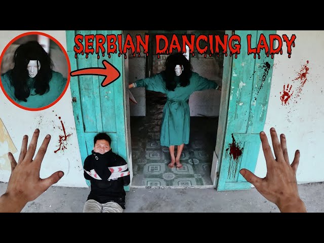 SERBIAN DANCING LADY REAL LIFE ESCAPE 4.0 | Horror Parkour Pov Short | Bubbles Gangz