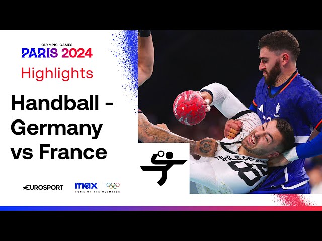 LATE WIN! 😯 Germany vs France Men's Quarter-Final Handball Highlights | #Paris2024 #Olympics