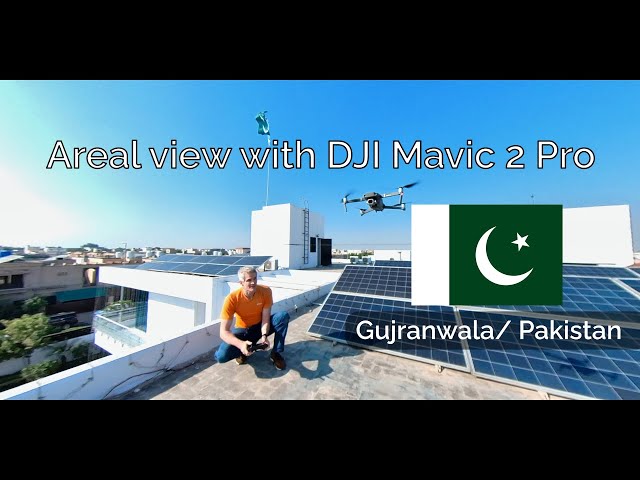 Areal view with DJI Mavic 2 Pro in Gujranwala/ Pakistan - I love it!!!