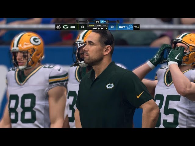 Packers at Lions NFC Championship