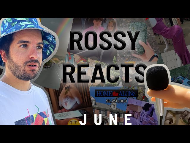 Rossy Hilarious Reacts Compilation | June