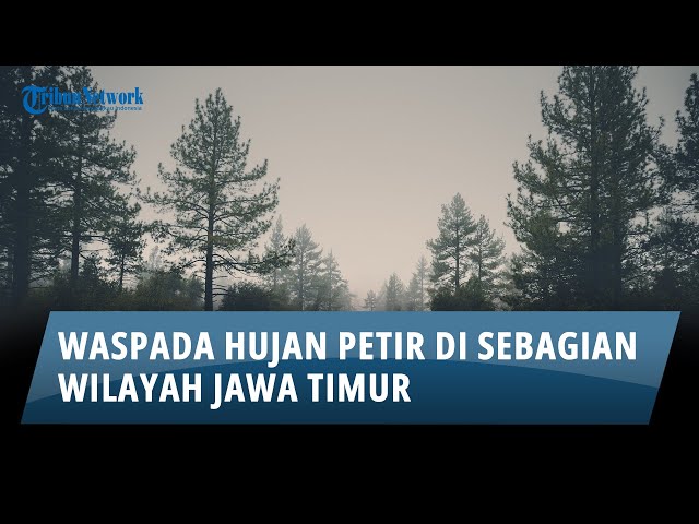 Prakiraan Cuaca di Jawa Timur pada Hari Jum'at, 22 November 2024