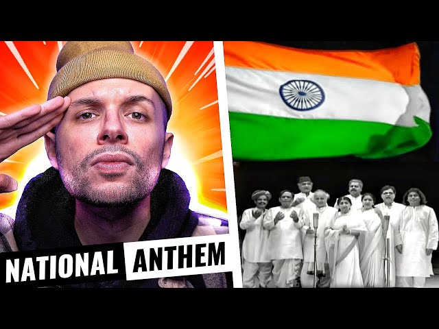 FOREIGNER reacting to INDIAN NATIONAL ANTHEM by AR Rahman and top Indian artists