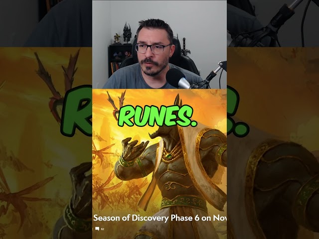 No New Runes in Phase 6? #seasonofdiscovery