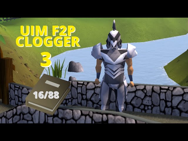 My first COMPLETED LOG - Ultimate F2P Clogger 3