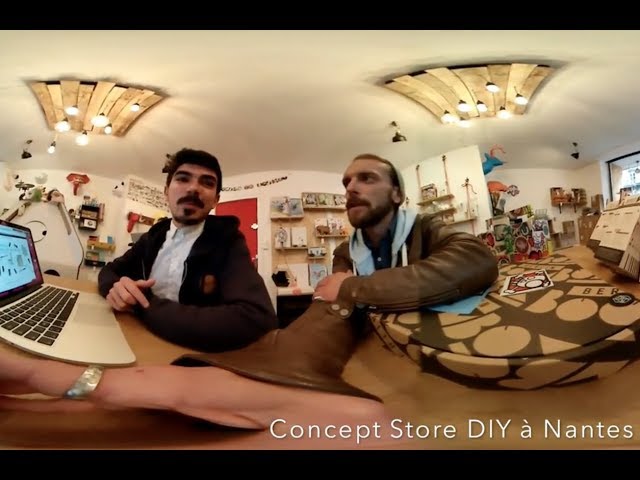 Video 360° - MANIBUS, Concept Store DIY, Nantes - TAAKTIC