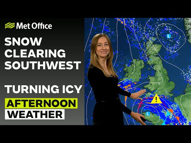 21/11/24 - Wintry showers, bitterly cold - Afternoon Weather Forecast UK – Met Office Weather