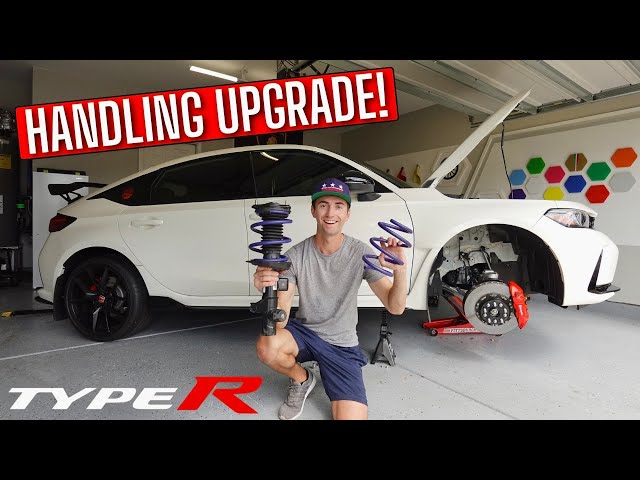 My New FL5 Honda Civic Type-R Gets A Handling Upgrade!