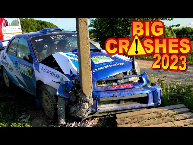 BIG Rally Crashes 2023 Recap. by @chopito#rally #crash #compilation (Best of Crash 2023)