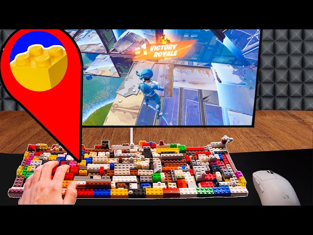 VYTVOŘIL JSEM LEGO KLÁVESNICI NA FORTNITE!