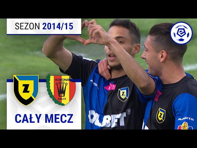 (1/2) Zawisza Bydgoszcz - Korona Kielce | CAŁY MECZ | Ekstraklasa 2014/15 | 32. Kolejka