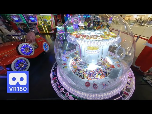 3D 180VR 4K Many Sweet Candy & Doll Claw Machines In Arcade Center 😍😍 Sweet Land5