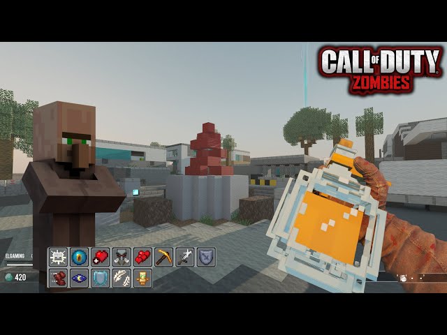 RAID CON ZOMBIES Y DE MINECRAFT CUSTOM ZOMBIES RETO COMPLICADO | BLACK OPS 3 ZOMBIES