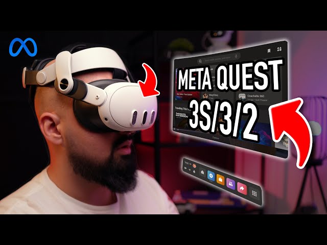 Discover VR Headset: Meta Quest 3S/3/2