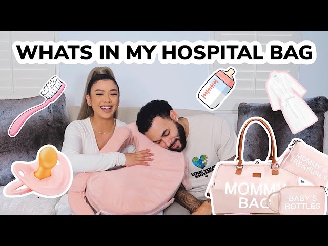 WHATS IN MY HOSPITAL BAG FOR LABOR & DELIVERY!