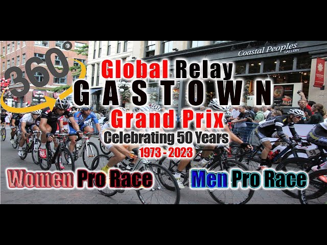 Gastown grand prix 2023 Vancouver Canada 360 vr - Pro Women Race - Pro Men Race