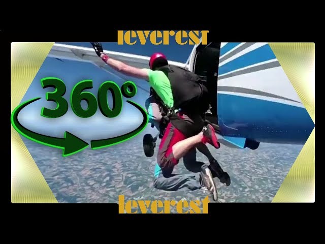 🔴 360 grad Fallschirmsprung 2018 in Österreich- skydiving