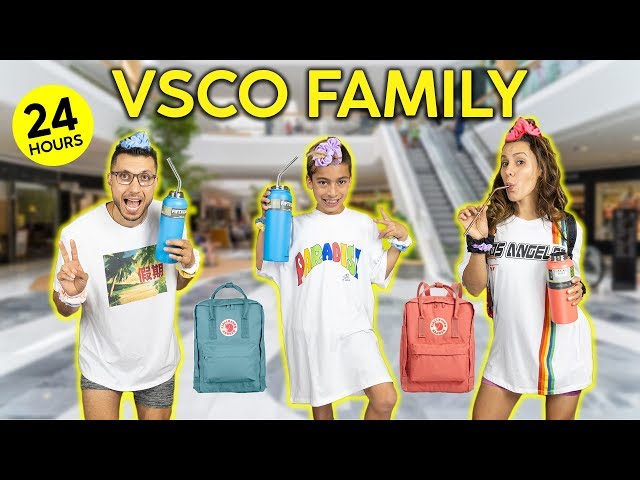 Becoming a VSCO FAMILY For 24 HOURS CHALLENGE! | The Royalty Family