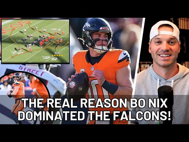 The REAL REASON Bo Nix Dominated The Falcons! | Week 11 Film Analysis vs Atlanta Falcons