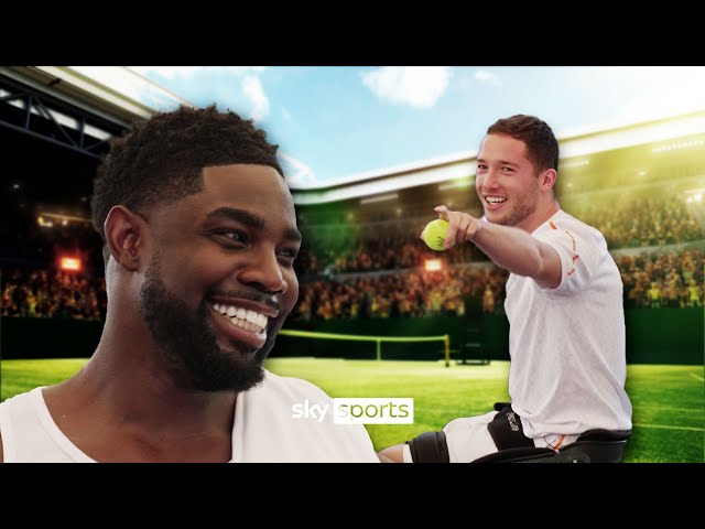 Can Micah Richards win a point against Alfie Hewett? 🎾 EVERY POINT = FORFEIT | Legend In A Lexus