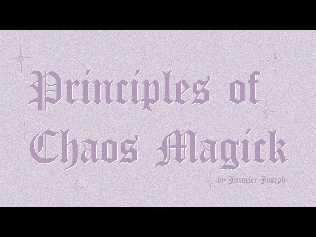 Chaos Magick Principles Trailer