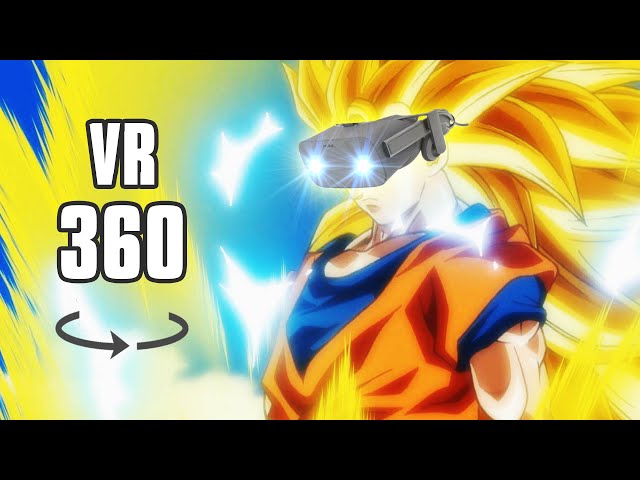 VR 360° - Goku Super Saiyan 3 Transformation