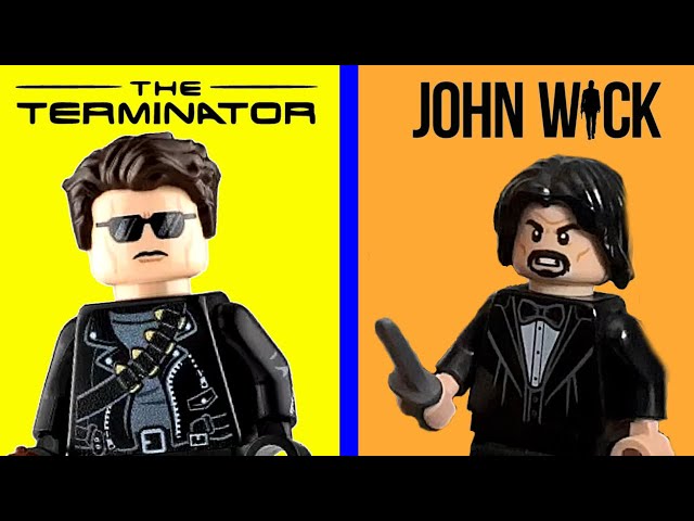 I Turned FAMOUS Movie Characters Into LEGO…