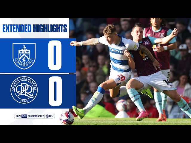 (A) BIG POINT | Extended Highlights | Burnley 0-0 QPR