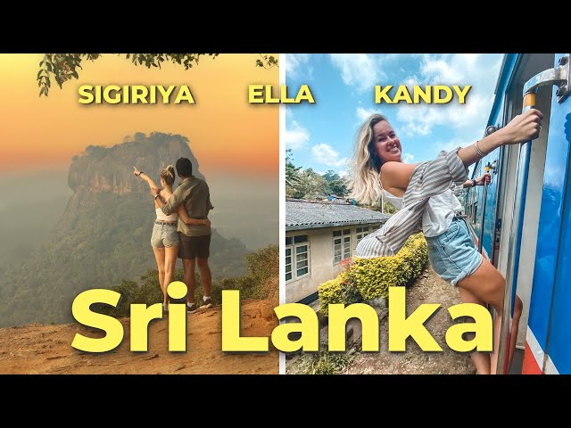 SRI LANKA 4 DAY ITINERARY - Sigiriya, Kandy to Ella, 9 Arch Bridge - First time travelers