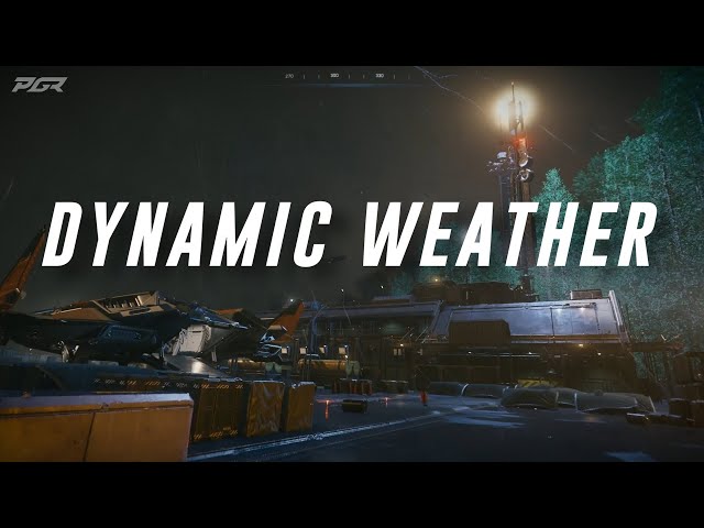 Dynamic Weather (4K) - Planet Tech v5 - CitizenCon 2954 - Star Citizen