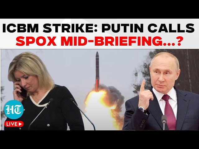 Russia ICBM Attack Updates LIVE | Putin Calls Spokesperson Mid-Presser? | Ukraine War | Trump | US