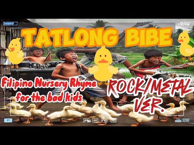 Tatlong Bibe || Rock/Metal || Filipino Nursery Rhyme