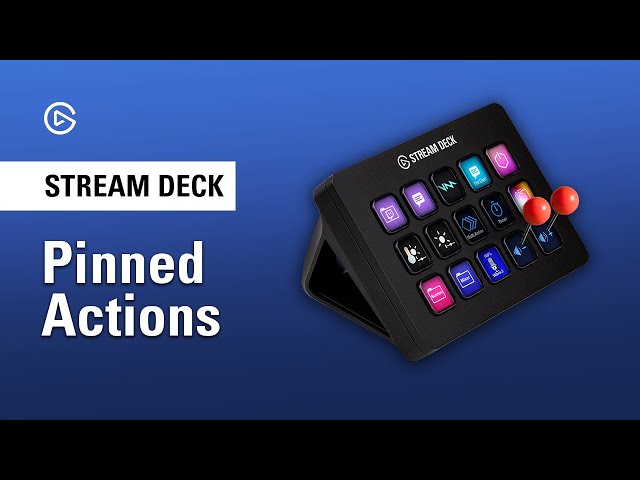 What Are Pinned Actions and How to Use Them - Stream Deck 101