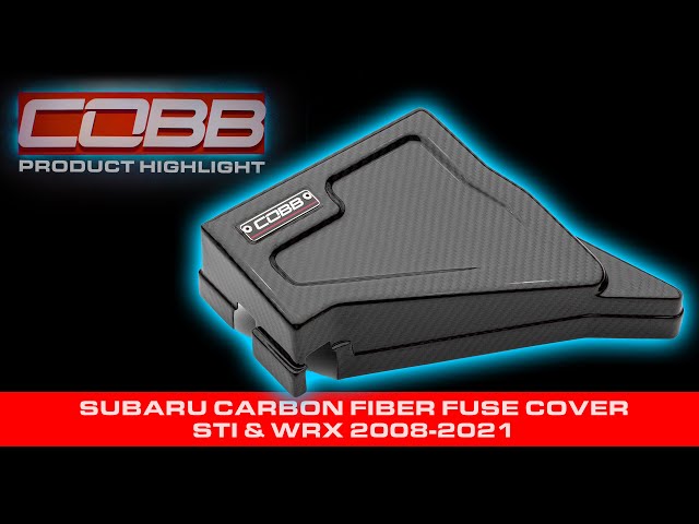 COBB Tuning - Product Highlight - Subaru Carbon Fiber Fuse Cover