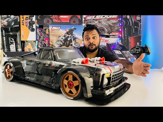 Ken block's hoonitruck  world first rc car rocket 🚀  #unboxing #rc