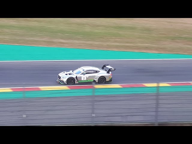 24H Spa 2018 - Race Part 3 - TIRE PUNCTURE, PROBLEM + ACTION