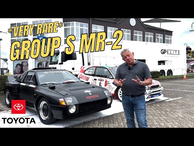 EXTREMELY Rare Group S Toyota MR-2 1986 Prototype walkaround with Nicky Grist @ Eifel Rallye 2024