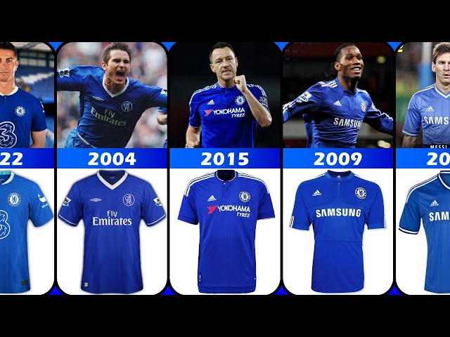 Evolution CHELSEA Jersey Home and Away 2000-2024