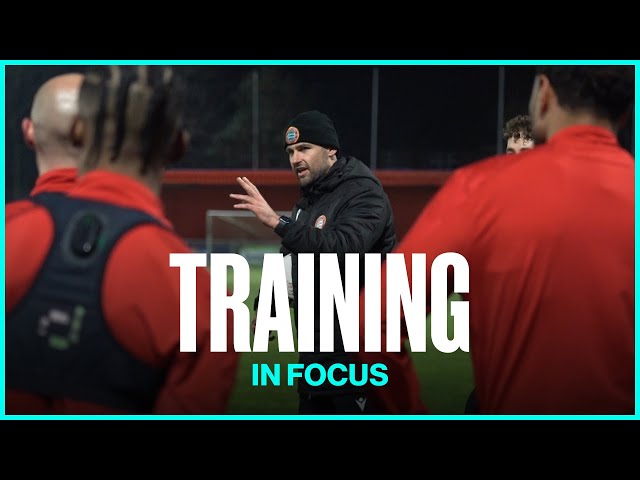 Preparing for TNT Sports | TRAINING IN FOCUS | Bath City