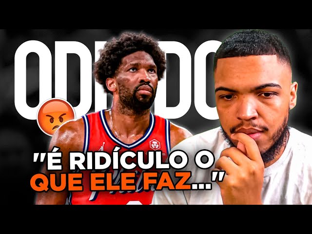 COMO JOEL EMBIID VIROU O JOGADOR MAIS ODIADO DA NBA! | REACT DO JOTA