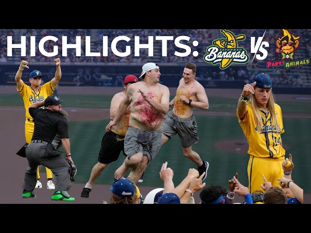 HIGHLIGHTS: Savannah Bananas vs. Party Animals 5/24 & 5/25