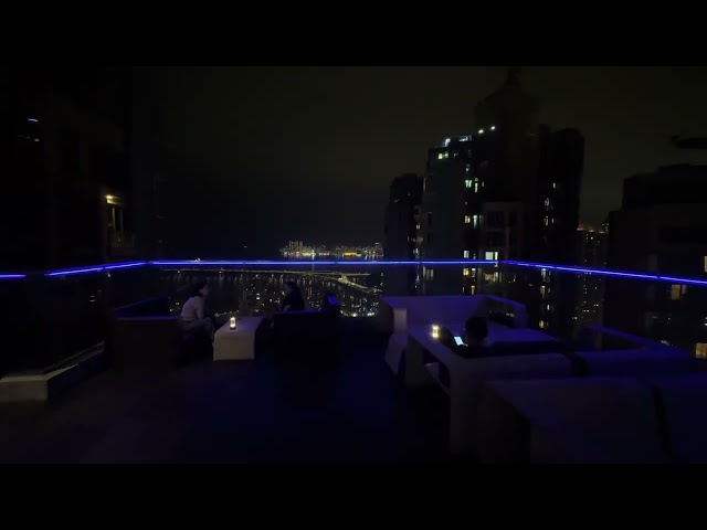 CROWNE PLAZA HOTEL ROOFTOP TKO   HONG KONG 2024   4K HDR