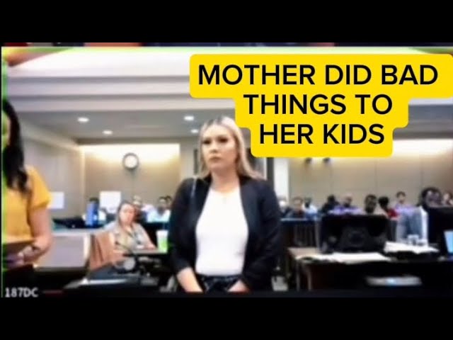 Bad Mother Gets Sentenced by Judge Boyd