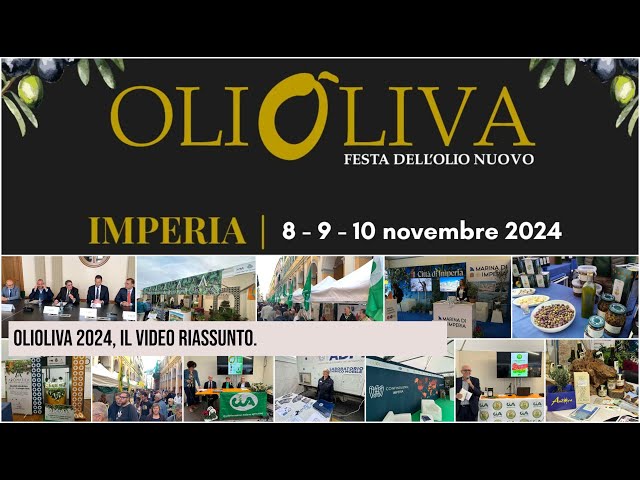 Olioliva 2024, il video riassunto.