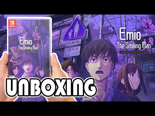 Emio -The Smiling Man: Famicom Detective Club (Nintendo Switch) Unboxing