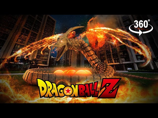 Dragon Ball Z  Shenron summoning in 360 VR 4K